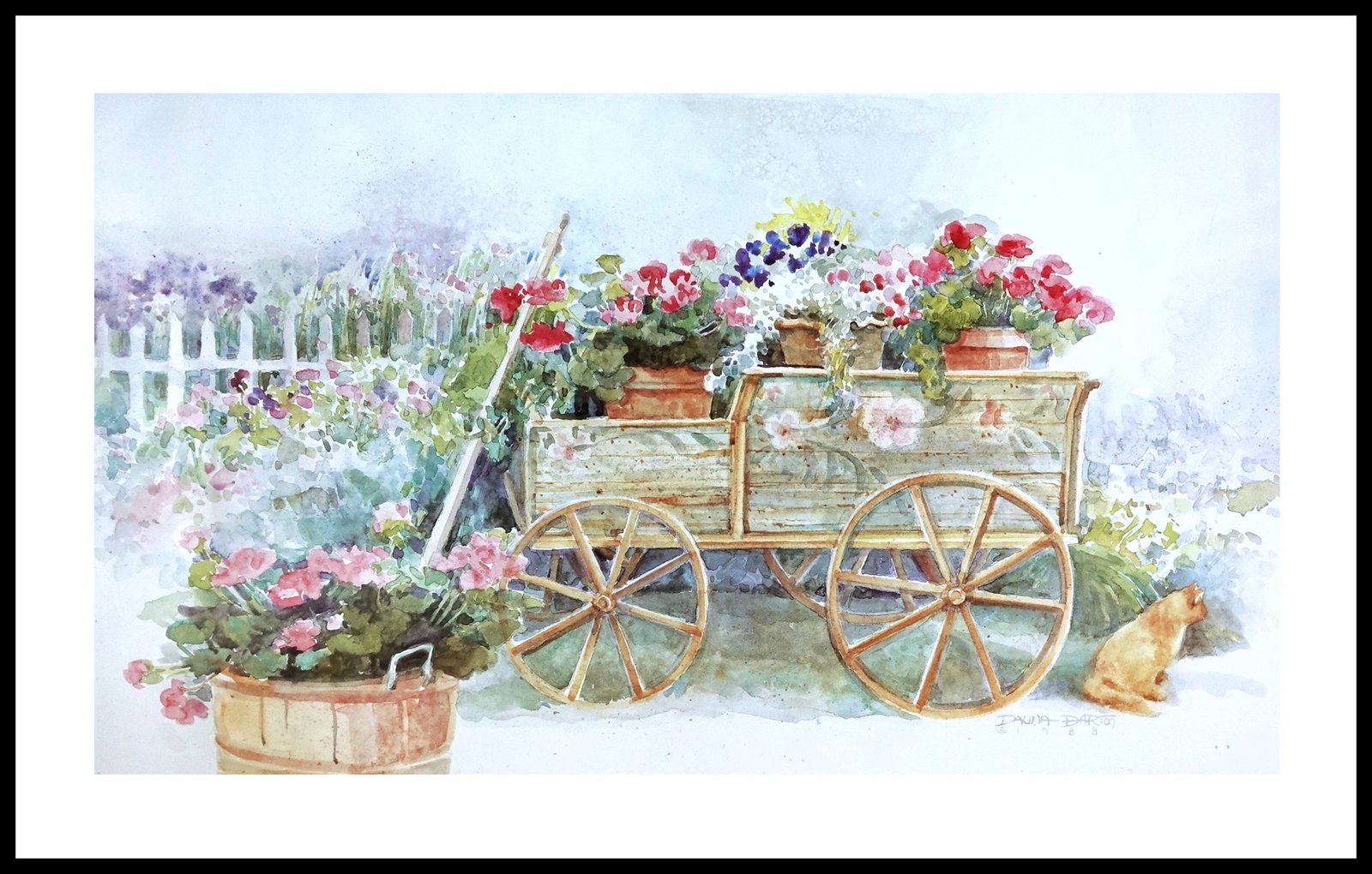 PG B-832 Flower Cart